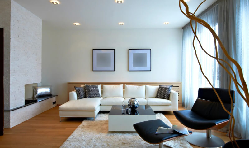 Luxury home interior by Trident Building Partners