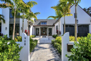 Custom home exterior — Tampa Bay